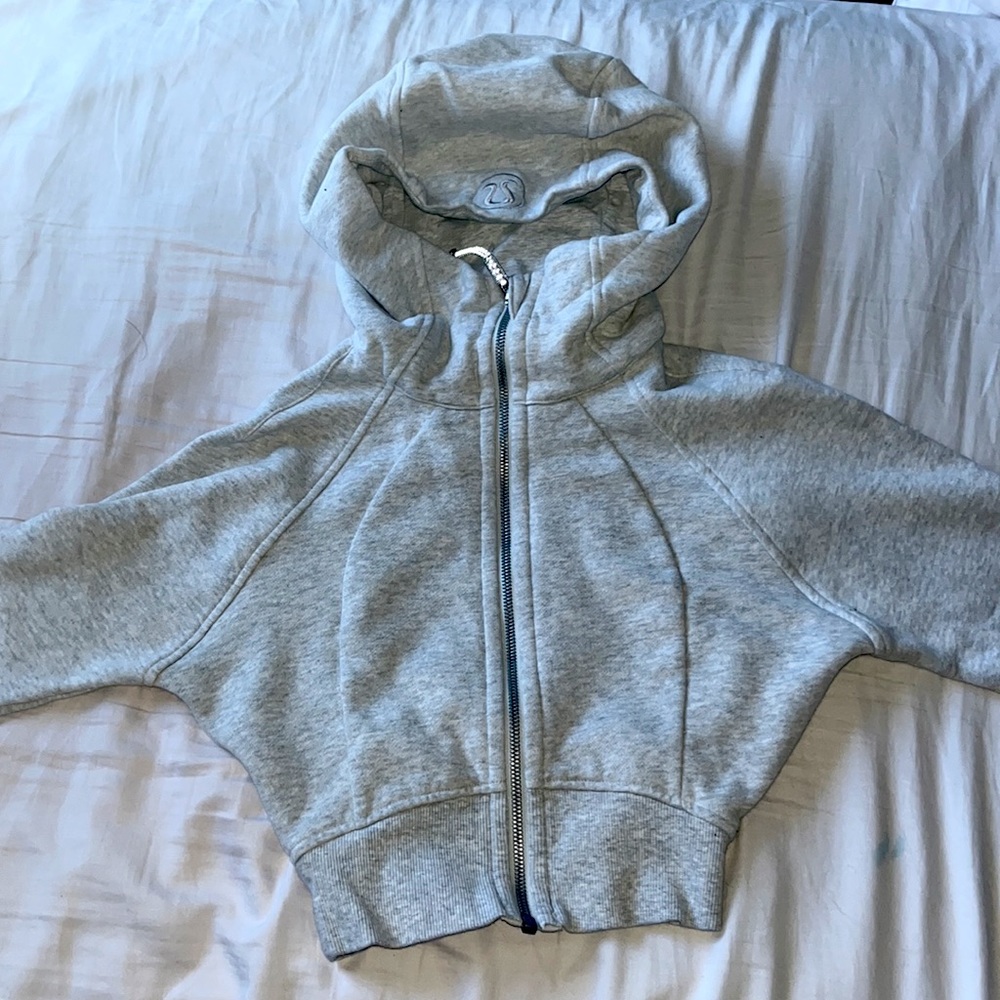 Lululemon Scuba Full-Zip Cropped Hoodie